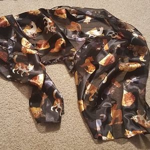 Cat lover scarf